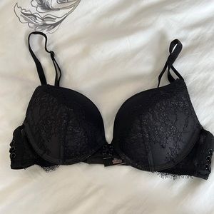VS Very Sexy Black Lace Push-Up Bra